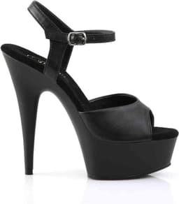EU 41,5 = US 11 | DELIGHT-609 | 6 Heel, 1 3/4 PF Ankle Strap Sandal — thumbnail 5