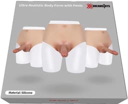 XX-DreamToys - Bodysuit - Female to Male - Drag - Ultra Realistisch Onderlichaam met Penis - Beige - Maat M — thumbnail 3