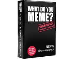 NSFW Uitbreidingsset voor Memes - 90 Schokkende Bijschriftenkaarten