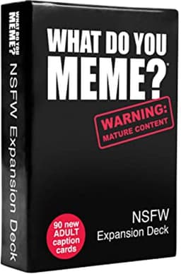 NSFW Uitbreidingsset voor Memes - 90 Schokkende Bijschriftenkaarten — thumbnail 1