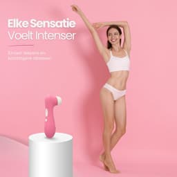 Satisfyer Pro 2 Next Generation - Limited Edition Roze - Luchtdrukvibrator met 11 intensiteitsniveaus - waterdicht - Roze — thumbnail 2