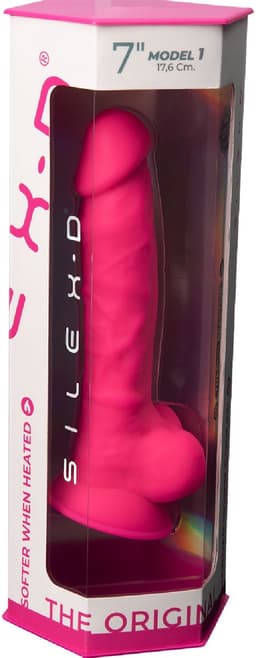 SILEXD - Realistische Dildo - Model 1 - 17,5 cm - Dieproze — thumbnail 2