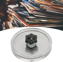 Vinylplatenreiniger - Platenwasser - Platen Onderhouden - Industriële Grip - 12 Inch - Transparant — thumbnail 2
