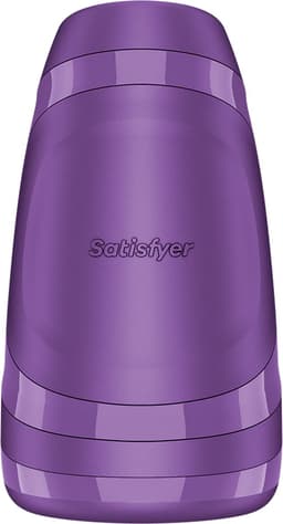 Satisfyer Men Heat Vibration | Masturbator met verwarmingsfunctie & 12 trilprogramma's | werkt op batterijen (3×AAA) | huidvriendelijke siliconen | waterdicht (IPX6) | toys voor mannen — thumbnail 4
