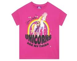 Meisjes T-shirt met Eenhoorn en Regenboog | Sprankelende Top voor Kinderen