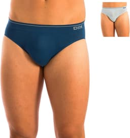 Naadloze Katoenen Slips voor Heren - 2 Stuks - Comfortabele Onderbroek — thumbnail 3