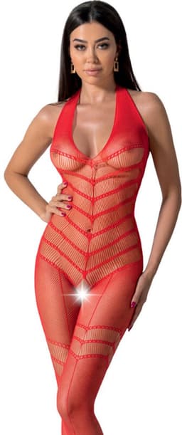 Passion - Bs100 Bodystocking Red One Size — thumbnail 1