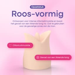 Pure Pleasure® Vibrator voor Vrouwen – Magic Wand Vibrator met 3 Opzetstukken – Seksspeeltjes voor Vrouwen & Koppels – G-spot & Clitoris Stimulator – Oplaadbaar – Fluisterstil – Siliconen – Roze — thumbnail 3