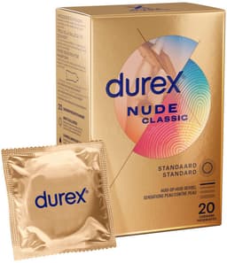 Durex Condooms Nude - 2 x 20 stuks - Voordeelverpakking — thumbnail 3