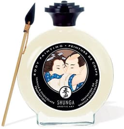Shunga - Eetbare Bodypaint - Vanilla Chocolate Temptation — thumbnail 3