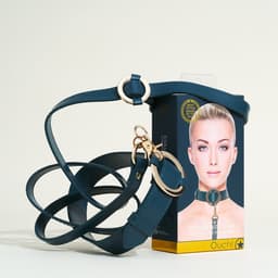 Luxurious Collar with Leash — thumbnail 1