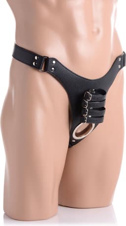 Penis Kuisheidsgordel Met Siliconen Anaal Plug — thumbnail 2