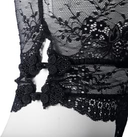 Banoch | Masker Lace | Zwart kant — thumbnail 4