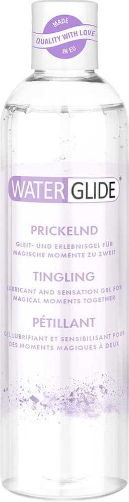 Waterglide - tintelend glijmiddel 300 ml - 300ml — thumbnail 1