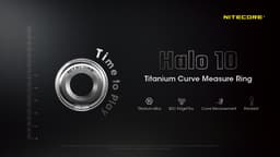 Nitecore Halo 10 Titanium Meetring Krommingen — thumbnail 4