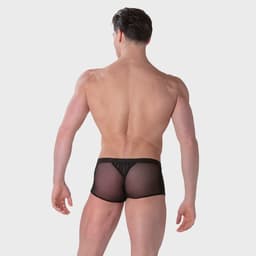 WOH heren microfiber trunk personal allure mesh zwart — thumbnail 4