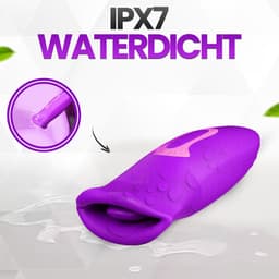 Desiredrops® - Paarse Mond Vibrator - Trilt – 10 Standen - 5 Vibrator Standen– Paarse Siliconen Vibrator - Bijt-Zuig -Clitoris Stimulator – Intense Sex Orgasme – Seks speeltjes – Cadeau - Vrouw - Voor haar — thumbnail 5