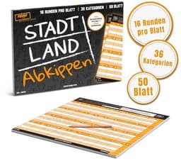 Stad Land afkippen - Gezelschapsspel met Grappige Categorieën voor Feestjes — thumbnail 3