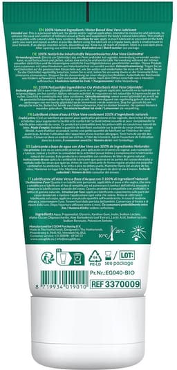 EasyGlide - Bio & Natural Glijmiddel op Waterbasis - Aloë Vera - 100 ml — thumbnail 3
