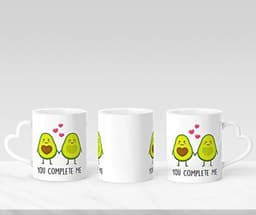 Liefdesmok met hartje en avocado motief - Perfect cadeau voor Valentijn en andere gelegenheden — thumbnail 5