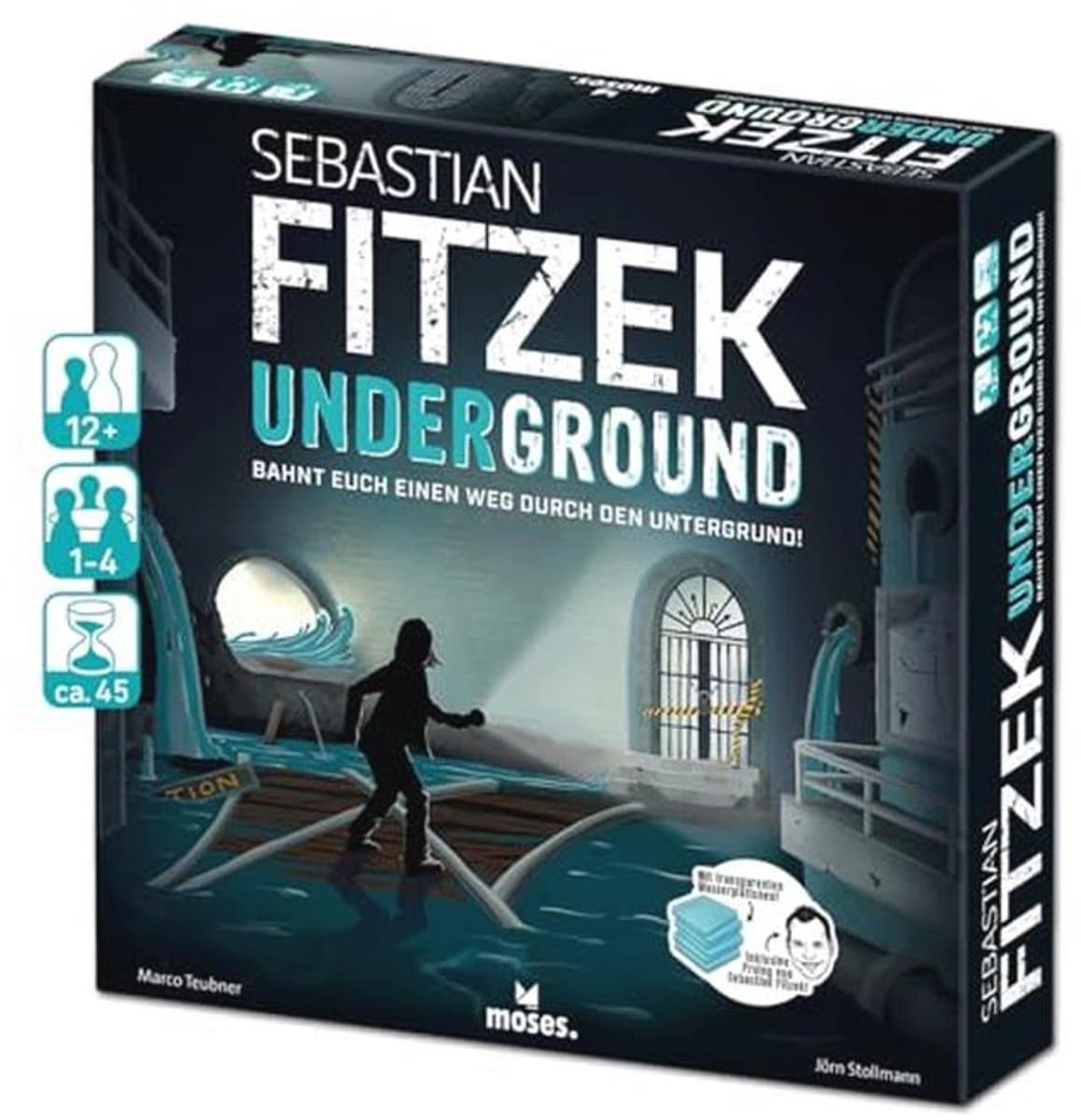 Underground: Spannendes 3D-Thriller-Brettspiel — afbeelding 1