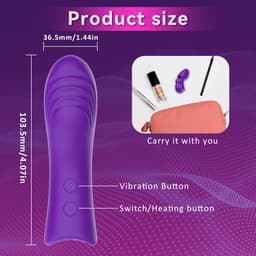 Oneay Vingervibrator met Vibratie – Clitoris- en G-Spot Stimulator – 10 Vibratiestanden – Vlindervormige Mini Vibrator – Seksspeeltje voor Vrouwen en Stellen — thumbnail 5