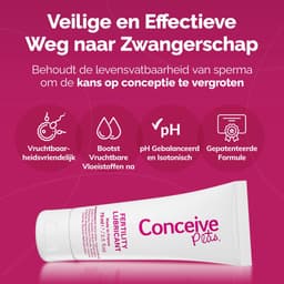 Conceive Plus Glijmiddel + 6x Zwangerschapstest Telano Premium Midstream - Sneller Zwanger Worden. — thumbnail 3