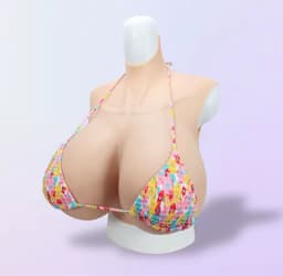 Siliconen Borsten-Big Boobs- Cup Z- 100% siliconen gevuld- 10,5 kg-Nep Borsten- travestiet- nep Borsten- Crossdresser — thumbnail 3