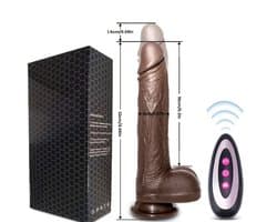 realistische vibrator zijde zacht met zuignap