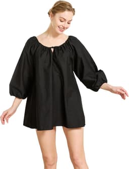 Victoriaanse Katoenen Blouse met Kant en Veter Detail voor Middeleeuwse en Boho Stijl — thumbnail 1