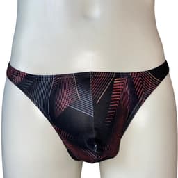 LekkerStout Slim Fit String - Rood - Sexy Herenondergoed | XL | | ( LS114 ) — thumbnail 1