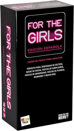 For the Girls! Wat een Feestje! - Wat Do You Meme - Kaartspel - 150 Thema- en 400 Reactiekaarten - Leuke Vrouwelijke Momenten - Ideaal voor Meidenavonden en Vrijgezellenfeesten - Voor 3 tot 20 Spelers - Vanaf 18 Jaar — thumbnail 1