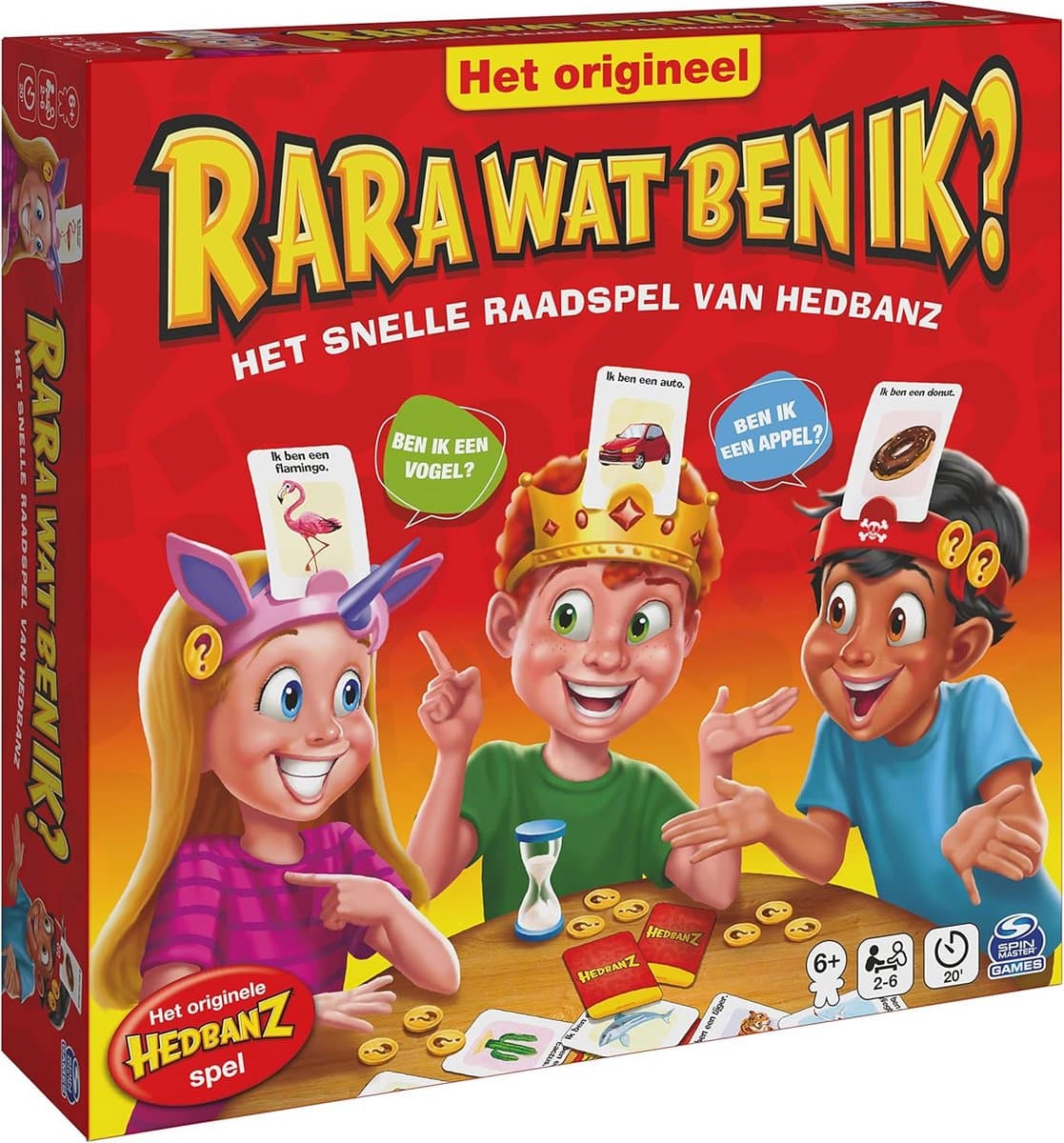 Raadspel voor het hele gezin – nieuwe editie met hoofdbanden — afbeelding 1