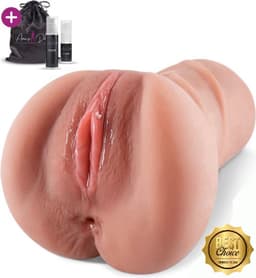ME'ADAM - Amaze Dolls Julia Pocket Pussy voor Man - 3 in 1 – Sex Toys Voor Mannen en Koppels – Blowjob Masturbator met Mond Kont en Vagina — thumbnail 1