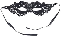 Zwart Kant Oogmasker Dames – Masquerade Masker – Venetiaans Masker – Sm / Feest Masker — thumbnail 4