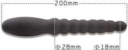 Daity Vibrerende anale kralen en butt plug voor beginners – Oplaadbare siliconen kogelvibrator, waterdicht, G-punt en prostaatstimulator voor mannen, vrouwen en stellen — thumbnail 2