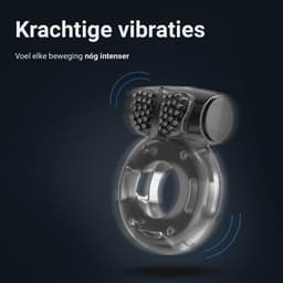 Dailyplay Vibrerende Cockring – Penisring voor Mannen en Koppels – Sex Toys – Seksspeeltjes Heren – Rekbaar — thumbnail 3