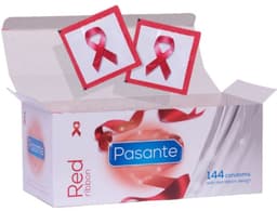 Pasante Red Ribbon - 144 stuks - Condooms — thumbnail 3