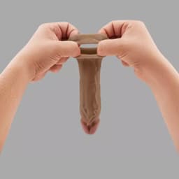 Siliconen Penissleeve - 20 CM - Penis Verlenger - Extender — thumbnail 2