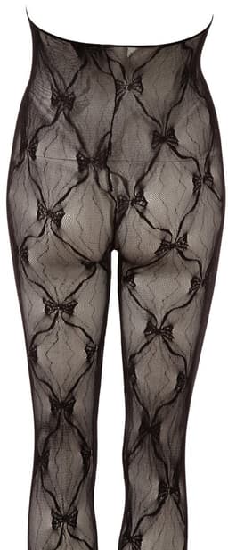 Mandy Mystery Lingerie – Sexy Catsuit Halter Model Klittenband met Vrije Borsten en Open Kruis – Maat SL - Zwart — thumbnail 2