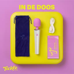 Tickle Toys Wander Lust - Magic Wand Vibrator - 12 Trilstanden - Oplaadbaar en Fluisterstil - Sex Toys voor Vrouwen - Massage Apparaat - Krachtige Clitoris Stimulator - Seksspeeltjes - Cadeau voor Vrouwen - Flexibele Kop - Lila — thumbnail 3