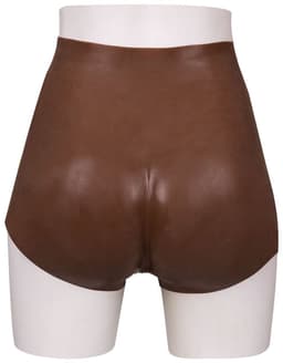 XX-DreamToys - Ultra Realistische Bodysuit Male-to-Female - Drag Queen - Vrouwentorso met Vagina - Bruin L — thumbnail 4