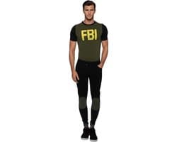 Verleidelijke FBI Roleplay Outfit – Shirt, Broek & Pet – Maat M