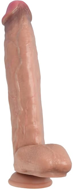 vscnovelty® Dual-Layered Nature Feel - Silicone Dildo - Super lang 29 cm — thumbnail 3