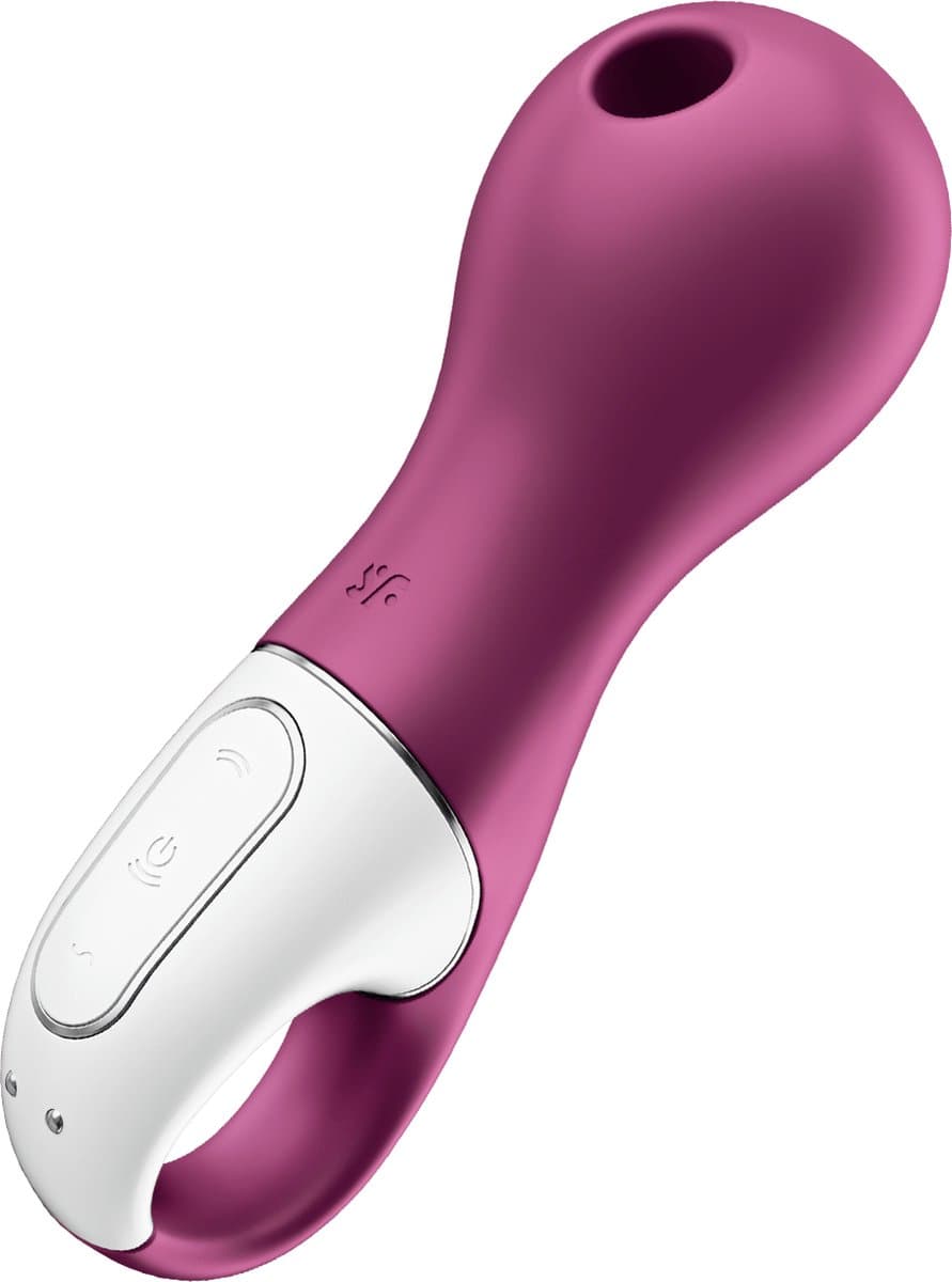 Satisfyer, drukgolfvibrator, 'Lucky Libra', 15,5 cm, waterdicht, oplaadbaar, huidvriendelijke siliconen — afbeelding 1