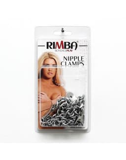 Rimba Bondage Play - Tepel En schaamlip klemmen Met Ketting — thumbnail 3