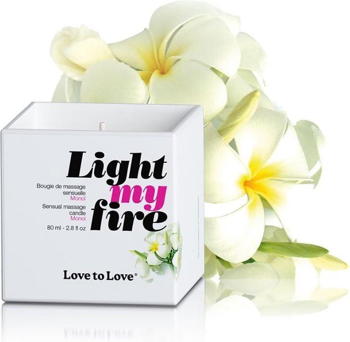 Light My Fire - Luscious Massagekaars - Gardenia — afbeelding 1