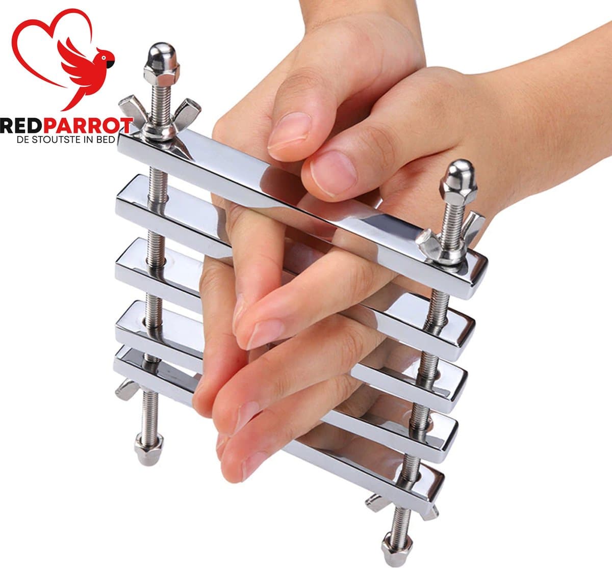 RVS Handboeien deluxe - Verstelbaar - BDSM - One size — afbeelding 1