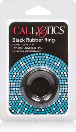 CalExotics - Rubber Ring - Small - Rings Zwart — thumbnail 2