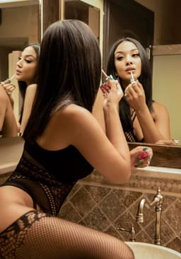 Bodystocking with straps — thumbnail 1
